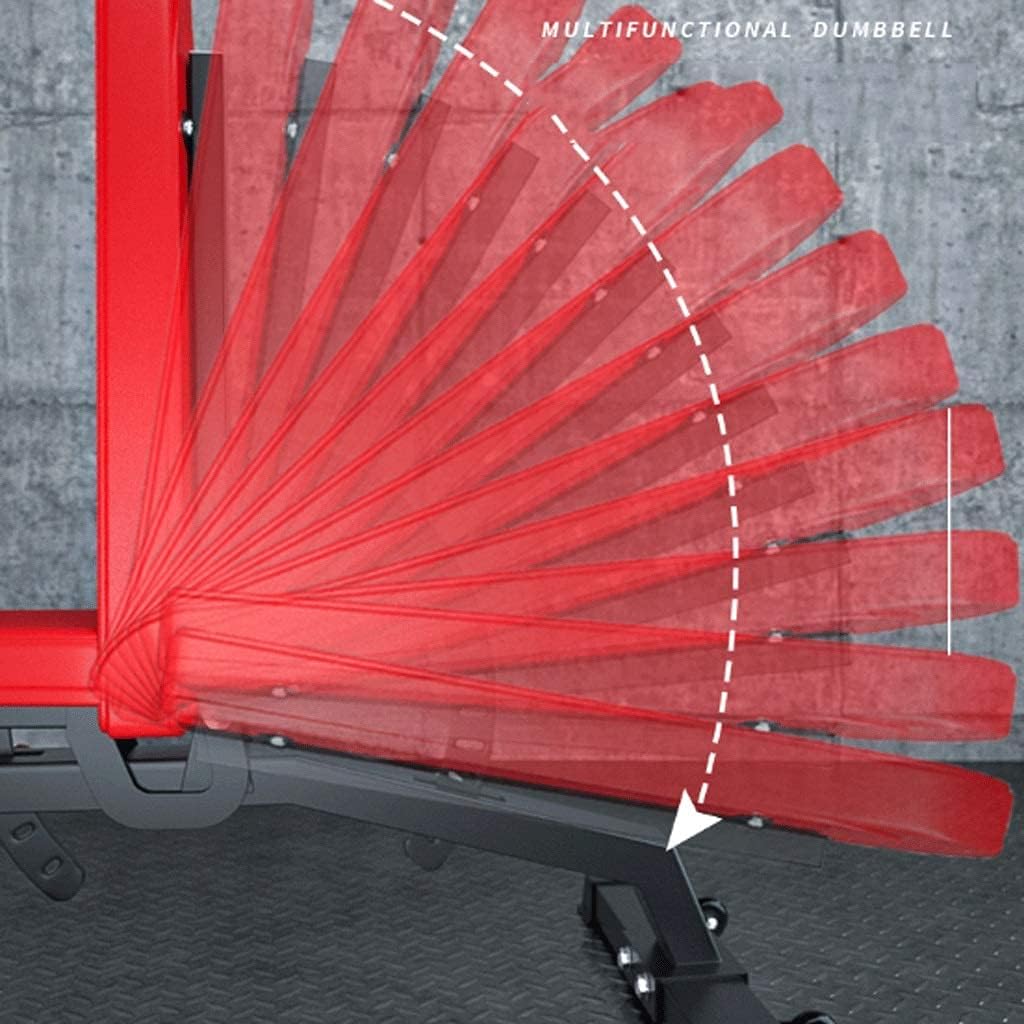 Squat Rack A Variety of Functions Ajustable Weightlifting Bed for Indoor Workout, Home Gym for Full Body Workout, Incline and Decline Training Bench