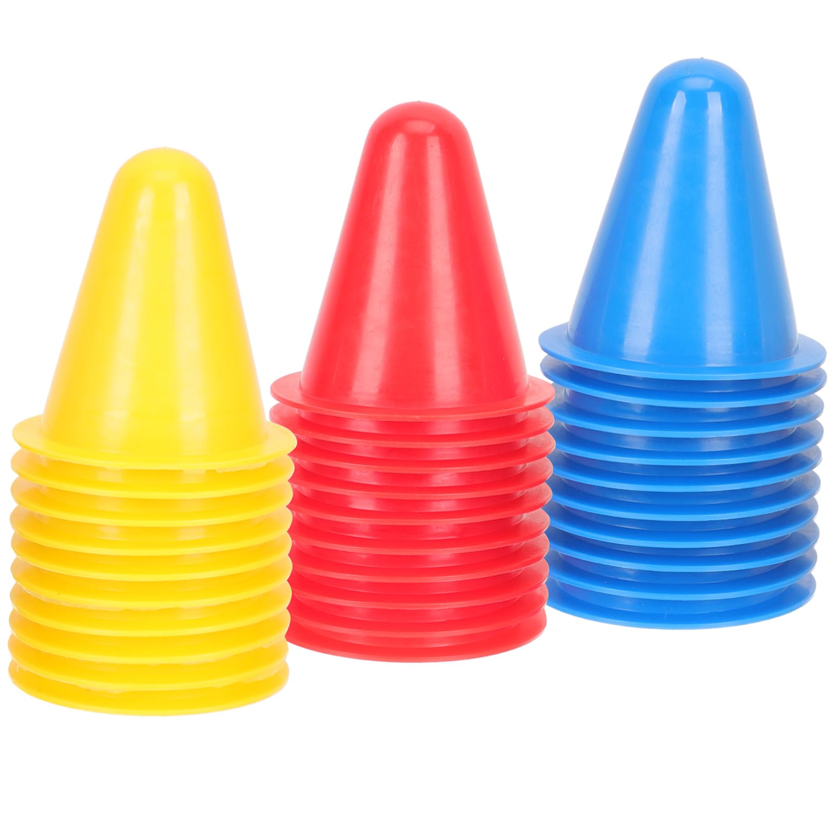 VICASKY 1Set Mini Sports Training Cones Cones for Drills Durable Markers for Soccer Roller Skating and Agility Practice with Mesh