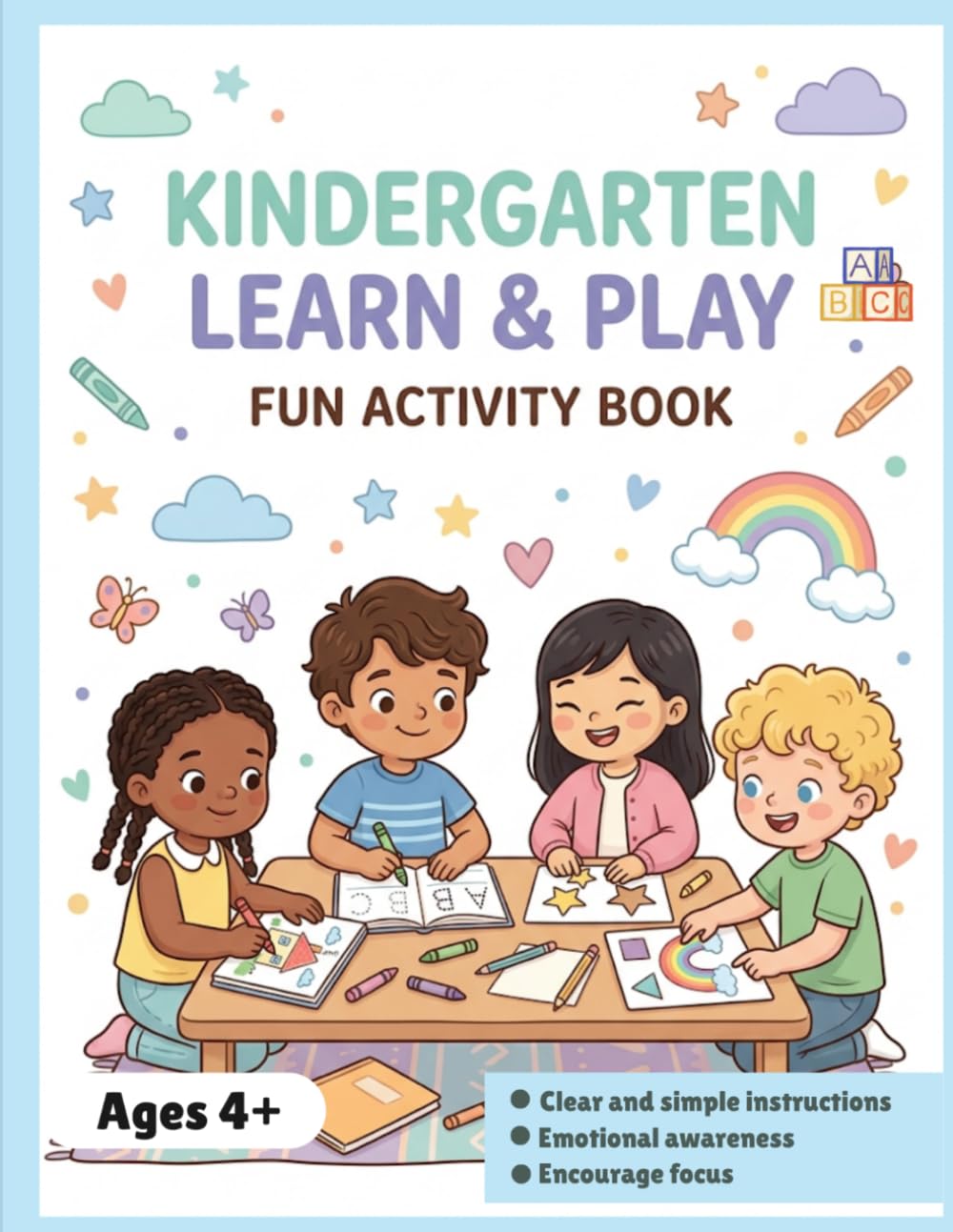 KINDERGARTEN LEARN & PLAY FUN ACTIVITY BOOK