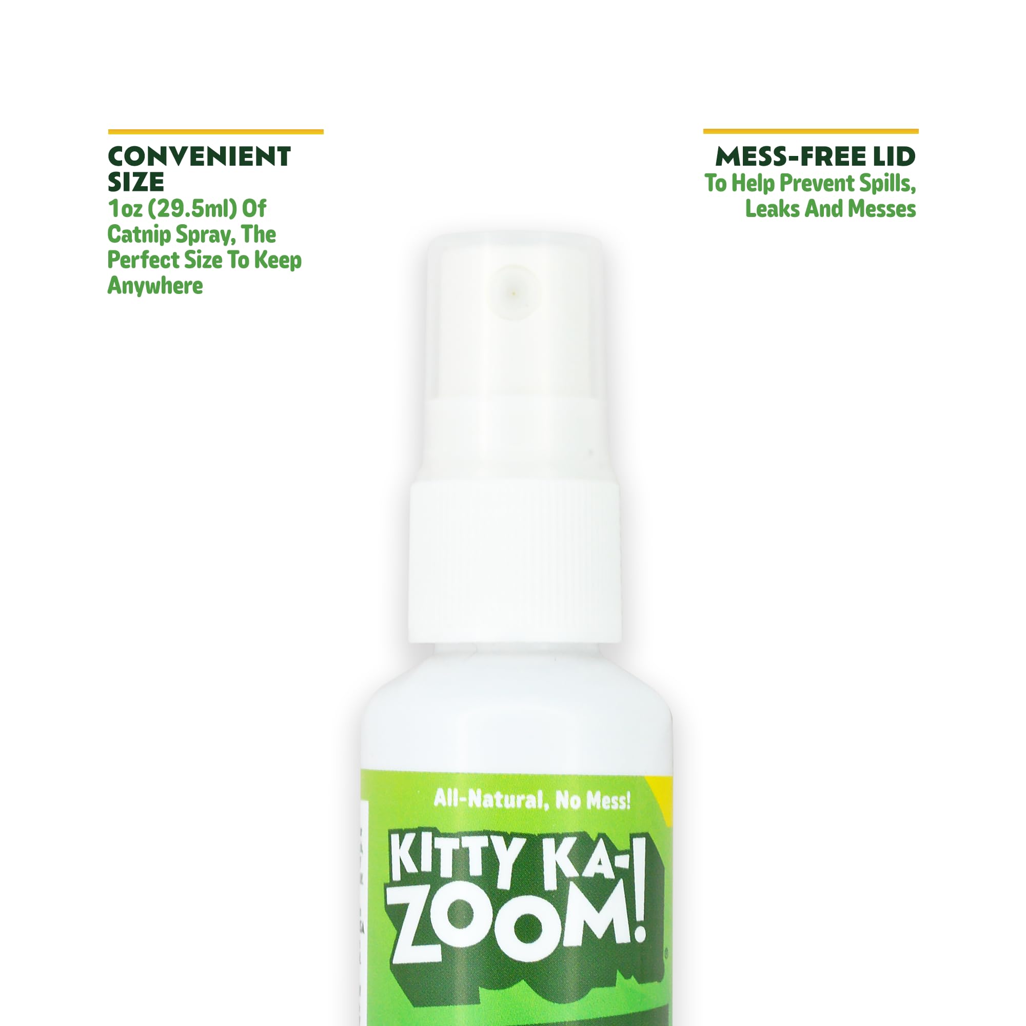 KITTY KA-ZOOM Catnip Spray - 1oz. Bottle