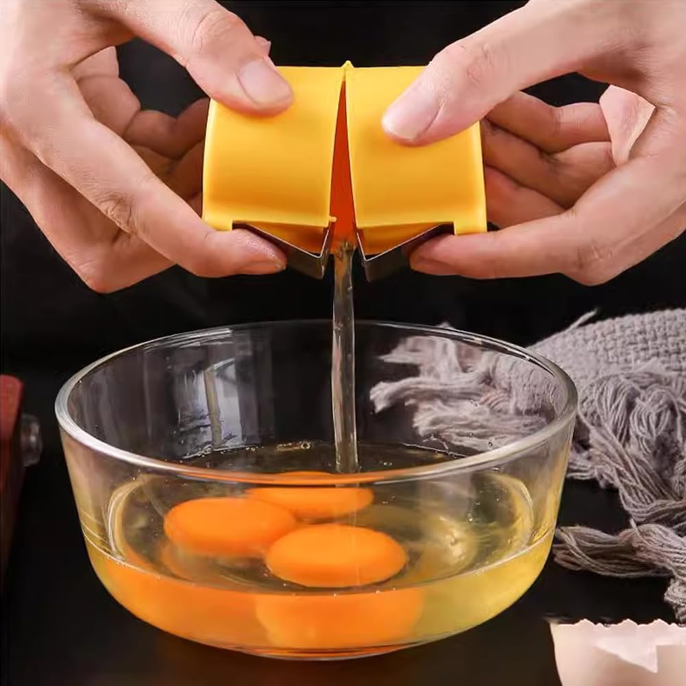 3pcs Egg Shell Opener for Hard Boiled Eggs Stainless Steel Egg Peeler Tool Easy Egg Cracker Tool for Raw Eggs, Egg Slicer for Raw Eggs Kitchen Gadgets for Baking image 5