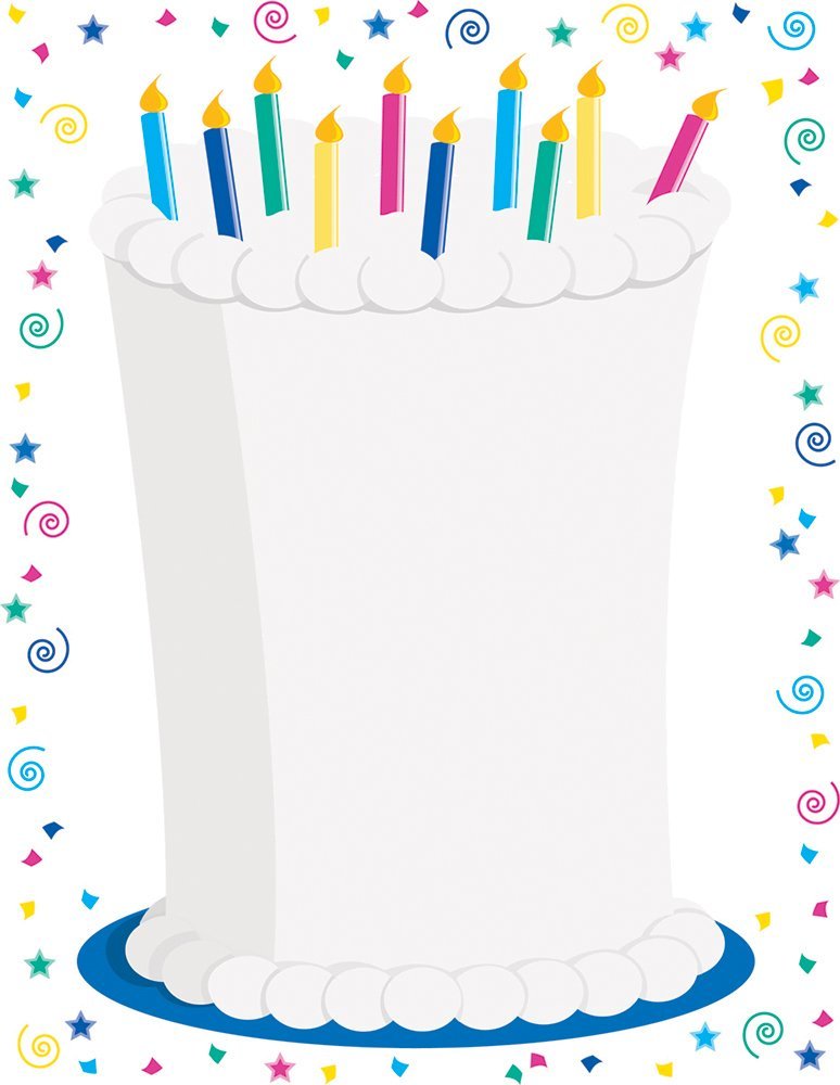 Great Papers! Cake Letterhead - 8.5" x 11" - 2014251