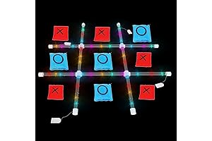 OTTARO Glow in Dark Tic Tac Toe
