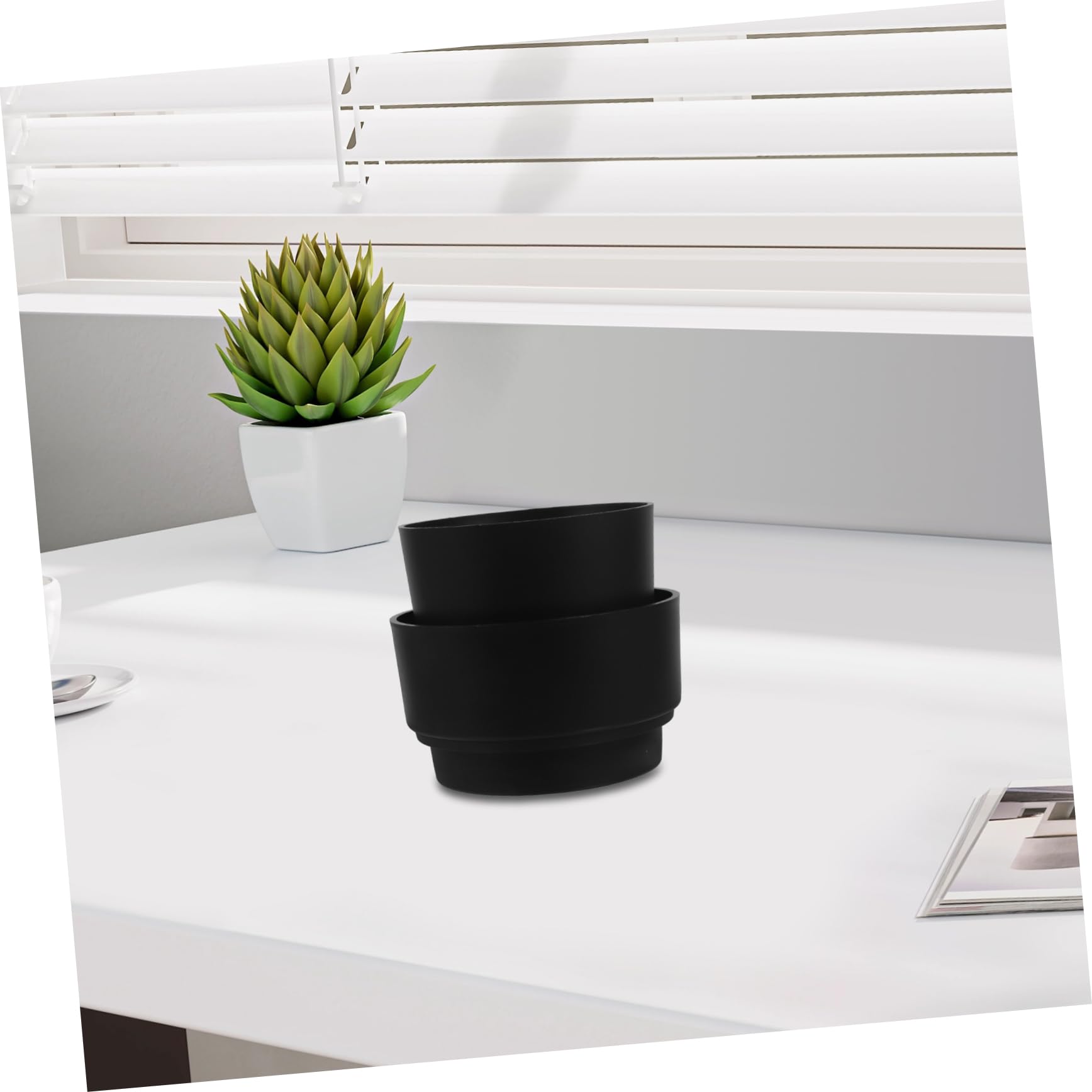 PRETYZOOM Caja De 2 Piezas Caja de almacenaje Caja de almacenamiento oculta Caja de almacenamiento portátil caja fuerte para guardar dinero contenedor de joyas recipiente de plastico AbS