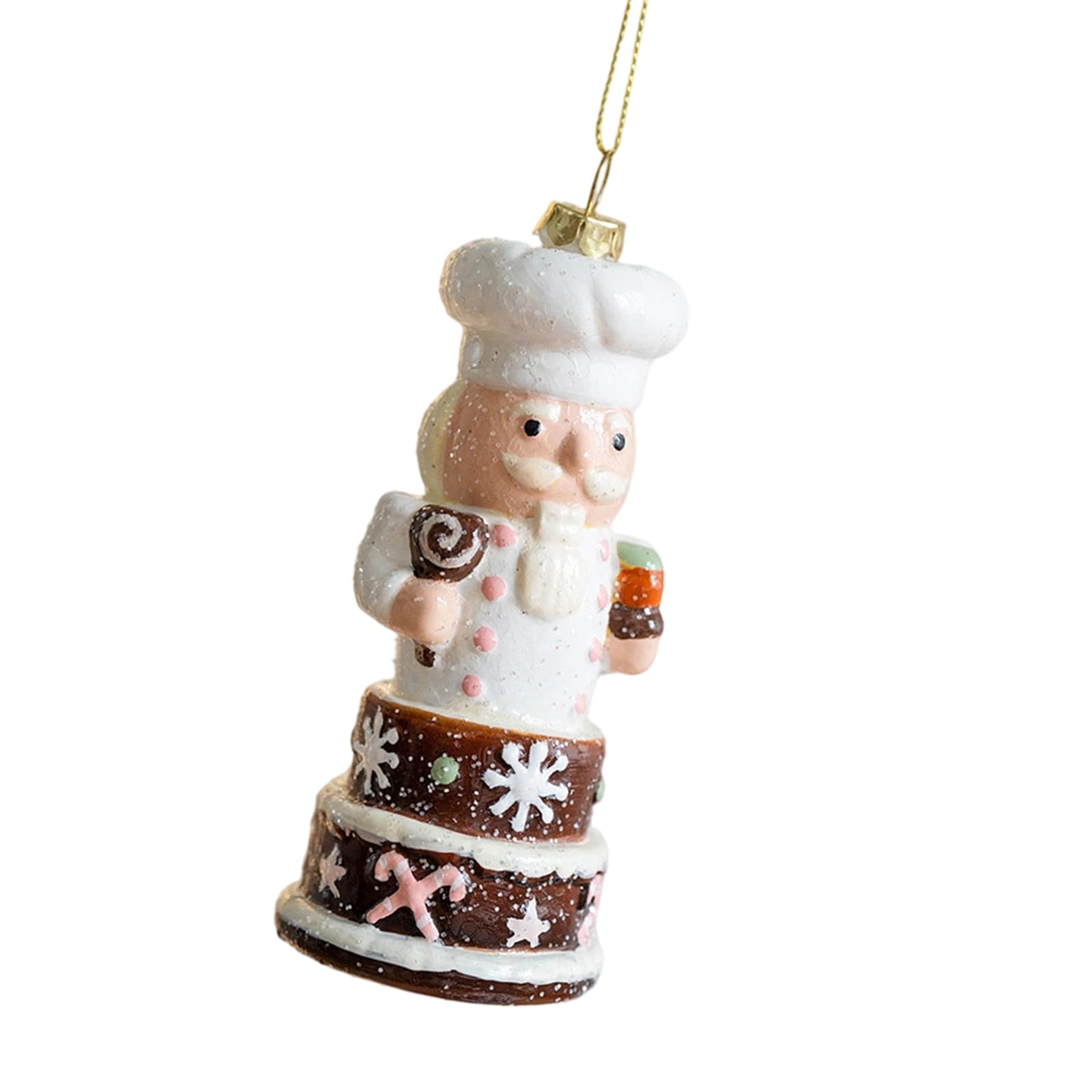 Holiday Cookie Shaped Ornament Outdoor Decoration with Interchangeable Decorations for Christmas Tree Gingerbreads Christmas Ornaments