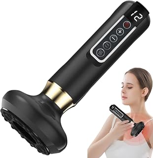 Masajeador Anticelulítico, Masajeador de Celulitis con Ventosa, Velora Celulitis, Ajustable De 12 Niveles, vibración De Carga Inalámbrica Para Los Muslos Del Vientre En El Cuello En Casa