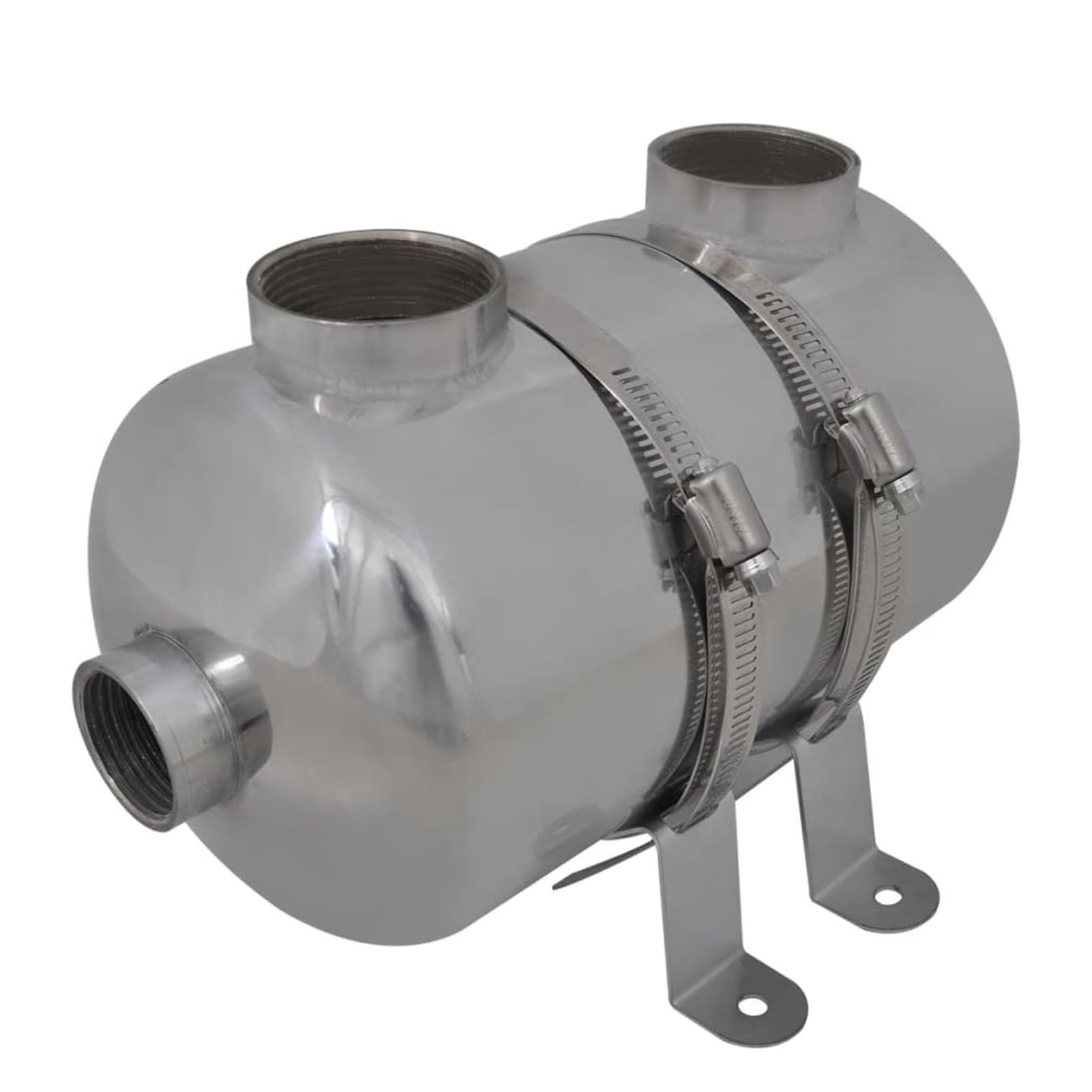 Homgoday Intercambiador de calor para piscina 292 x 134 mm 28 kW, muebles para casa, interior, exterior, salón, dormitorio