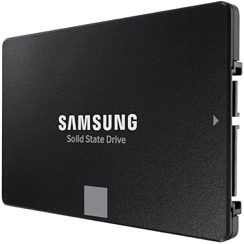 SAMSUNG 870 EVO 4TB 2.5 Inch SATA III Internal SSD (MZ-77E4T0B/AM) , Black | SATA Internal Solid State Drive, Upgrade PC or Laptop Memory & Storage for IT Pros, Creators, Everyday Users (MZ-77E4T0B/AM)