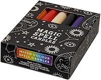 Vista 3 de Pacific Giftware Paquete de 12 velas de hechizos de magia mixta de 4 pulgadas, 14257