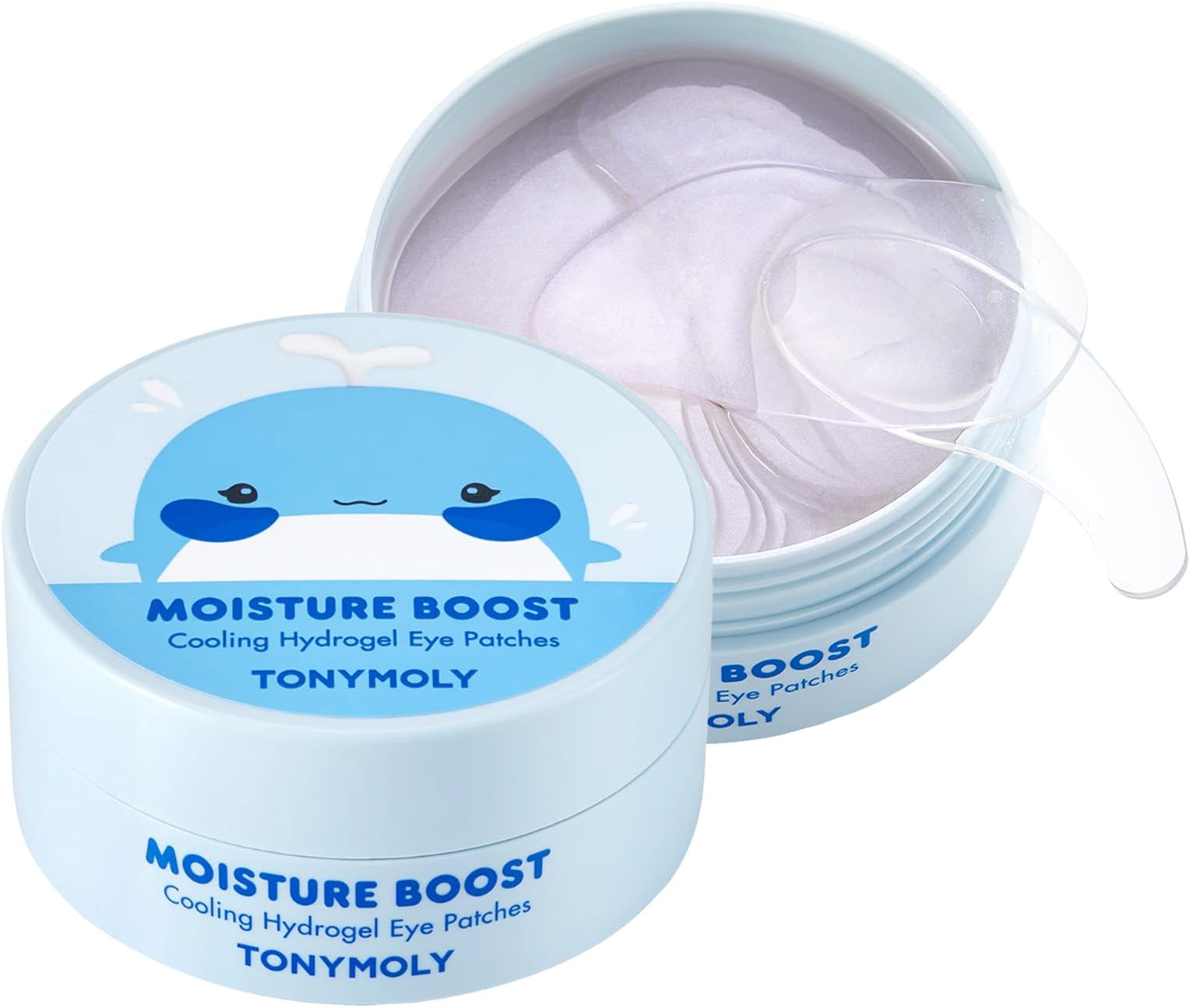 Moisture Boost Cooling Hydrogel Eye Patches, Refreshing & Hydrating Eye Patches for Tired Under Eyes, 90 g. (30 Pairs)
