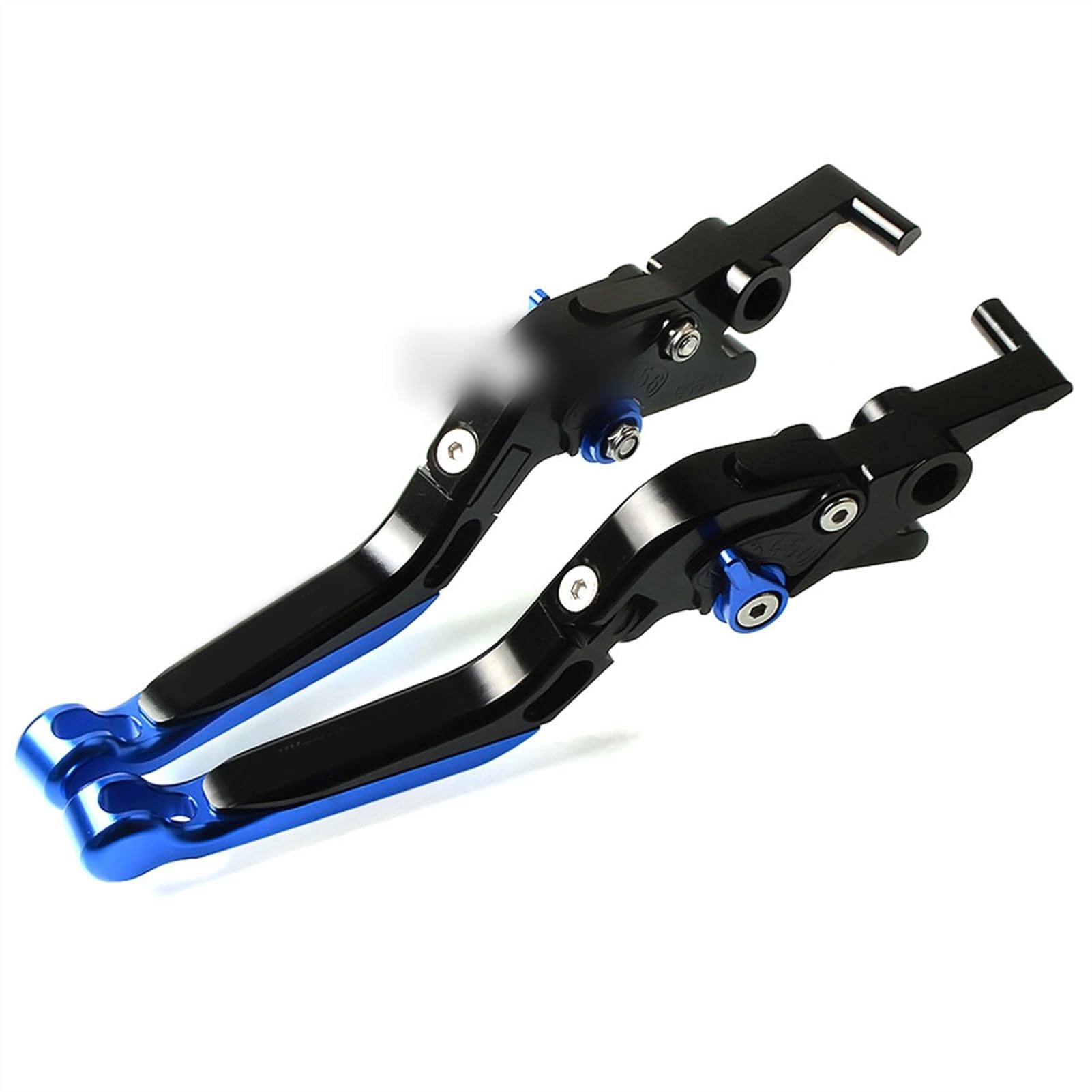 Palancas De Embrague De Freno Plegables Ajustables CNC Para Motocicleta Para H&onda CBR 1100 XXV/XXW/XXX/XXY/XX-1/XX-2/XX-3 CBR1100XX BLACKBIRD (Color : Blau)