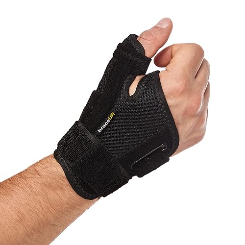 BraceUP - Férula de pulgar para mujeres y hombres férula de Spica soporte para pulgar CMC con soporte para pulgar para artritis tendinitis alivio