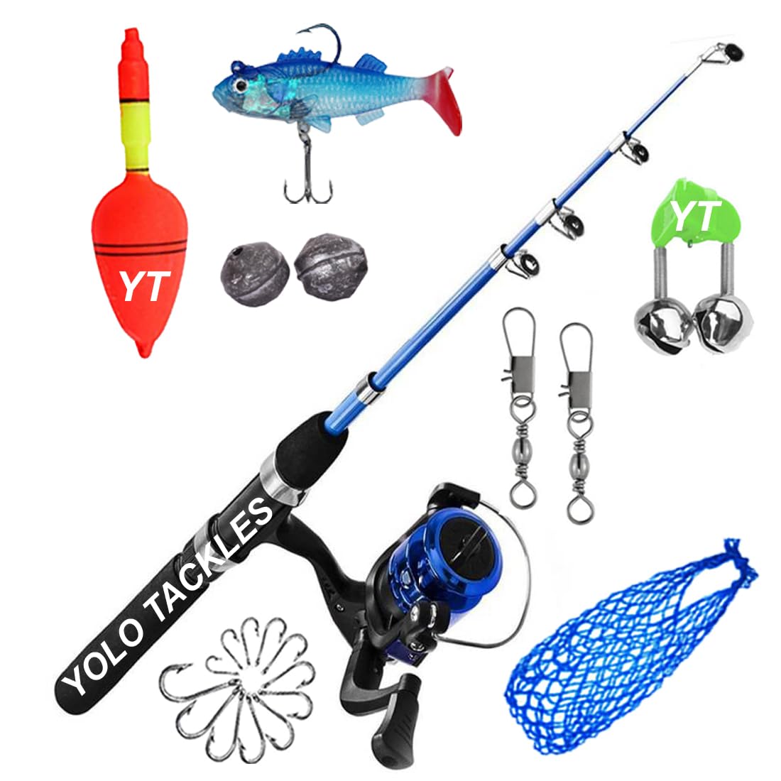 Yolo TacklesFishing Rod and Reel Combo Set