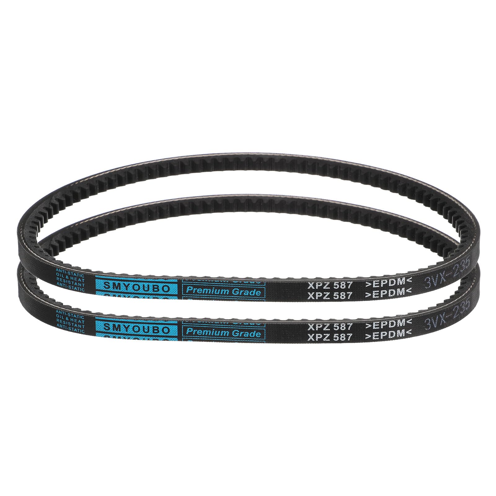 uxcell 2pcs 3VX425 Rubber V-Belt, Raw Edge Cogged Industrial V Belt 42.5" Length x 0.38" Width x 0.32" Thickness — Amazon image 24