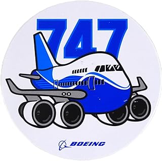 【BOEING】 ボーイング 747 Pudgy ステッカー
