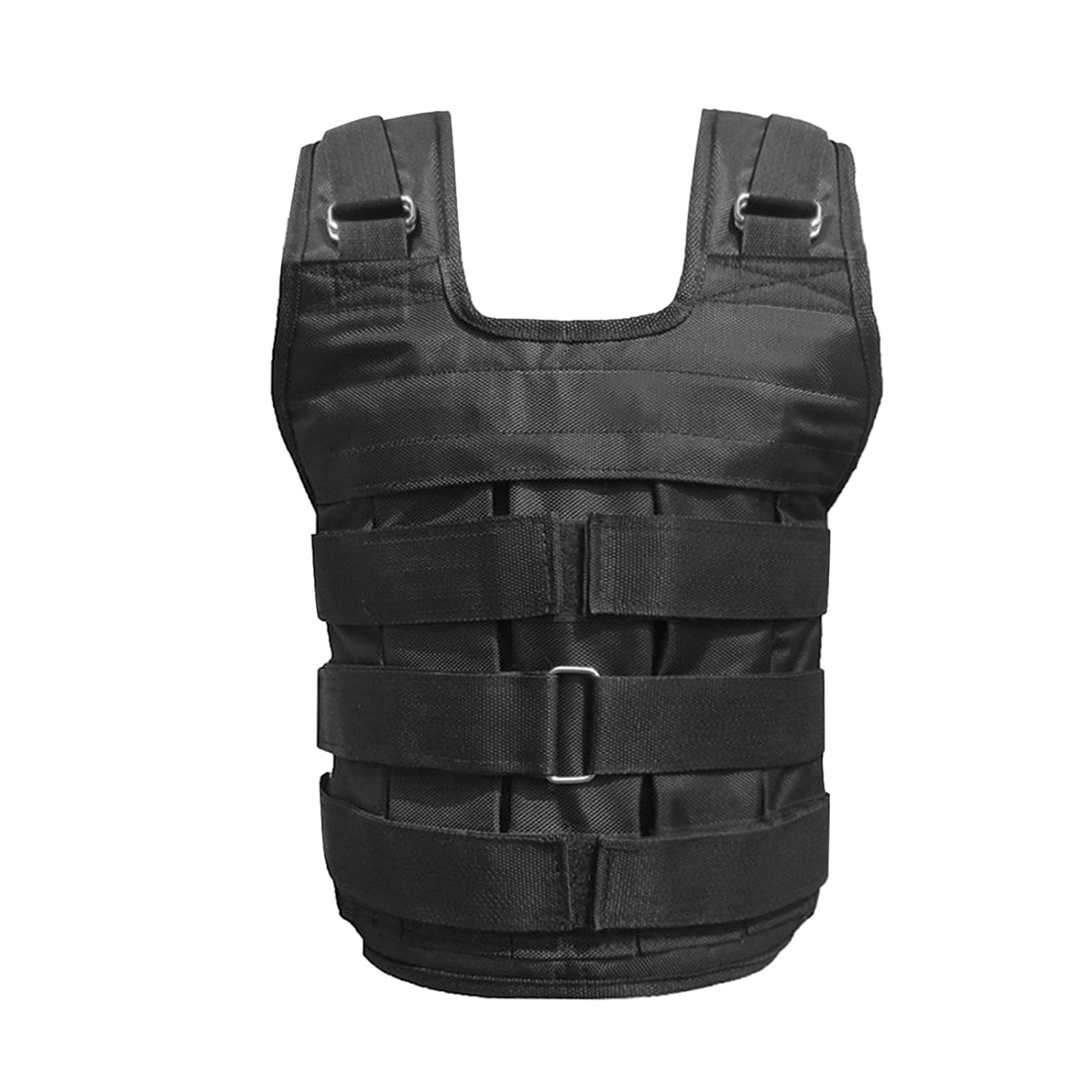 Max Loading - Gilet con peso regolabile da 50 kg per allenamento della forza (vuoto)