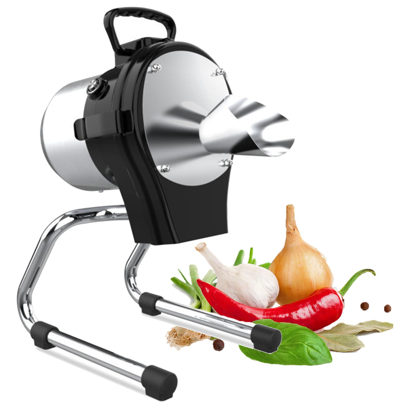 Affettaverdure commerciale, tritatutto per cipolle, peperoni, porri e zenzero, 6000 giri/min, 110 W