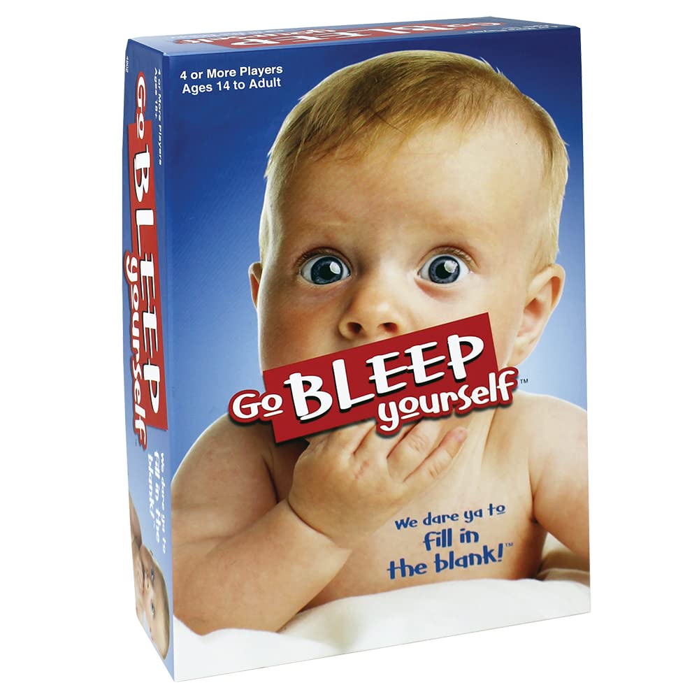 PlayMonster Go Bleep Yourself - The Party Game That Dares You to Fill in The Blank!