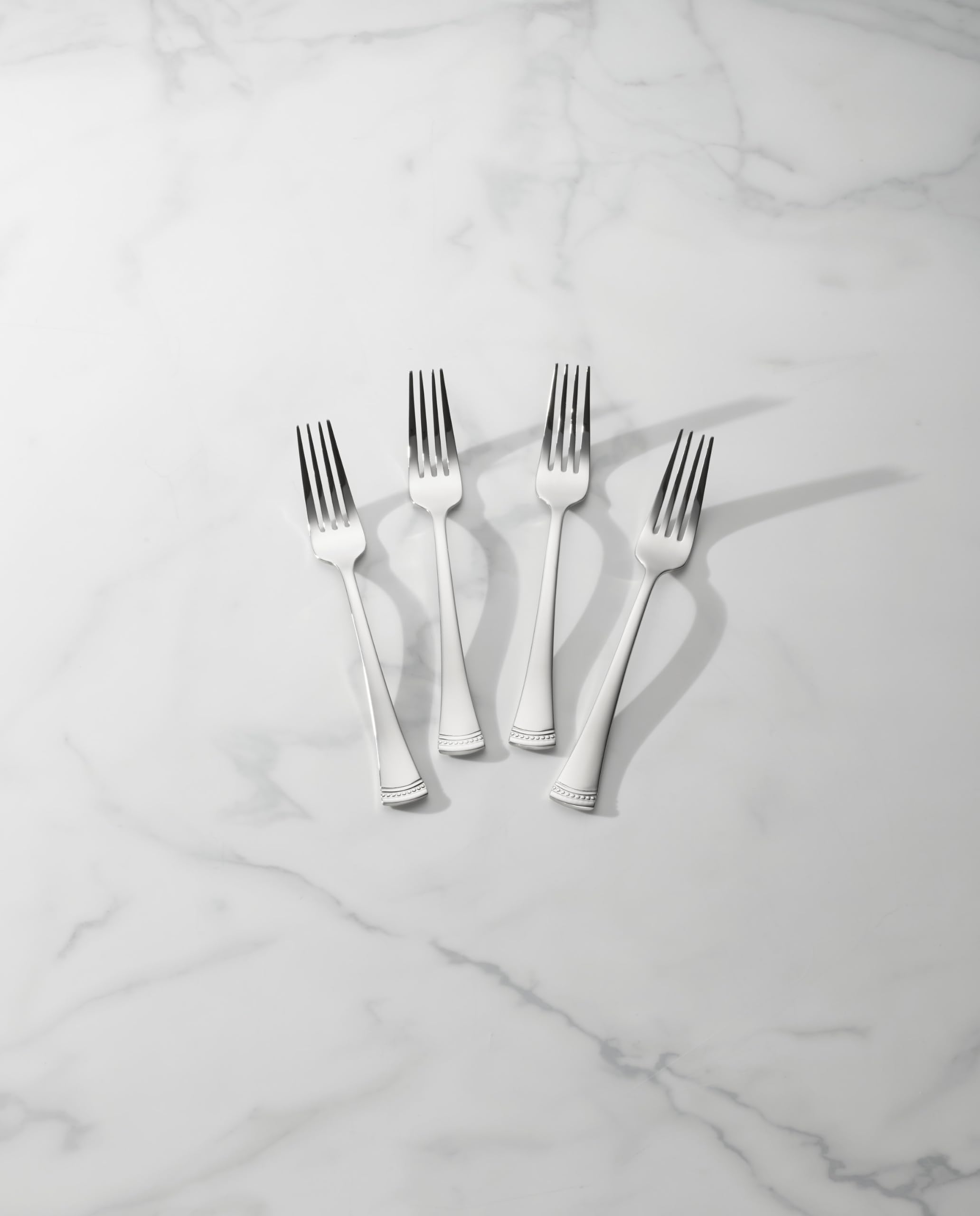 Lenox Portola Dinner Forks Silverware Set for 4, Flatware — Amazon image 3
