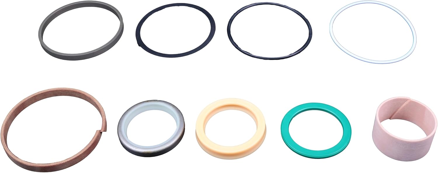 G110107 G110607 G110621 Hydraulic Seal Kit Swing Cylinder 3-1/2" Compatible with Case 580K 580 Super K Super K 580SK