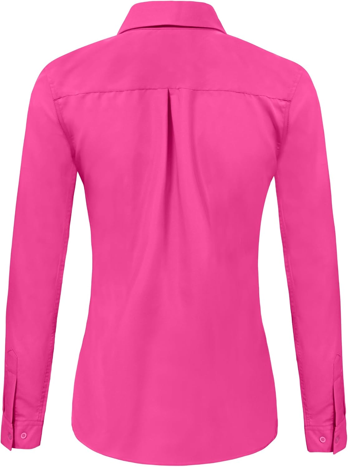 Ruisin Super Soft Wrinkle Free Button Down Shirts for Women Solid Long Sleeve Striped Formal Work Dress Blouses Tops - Image 3