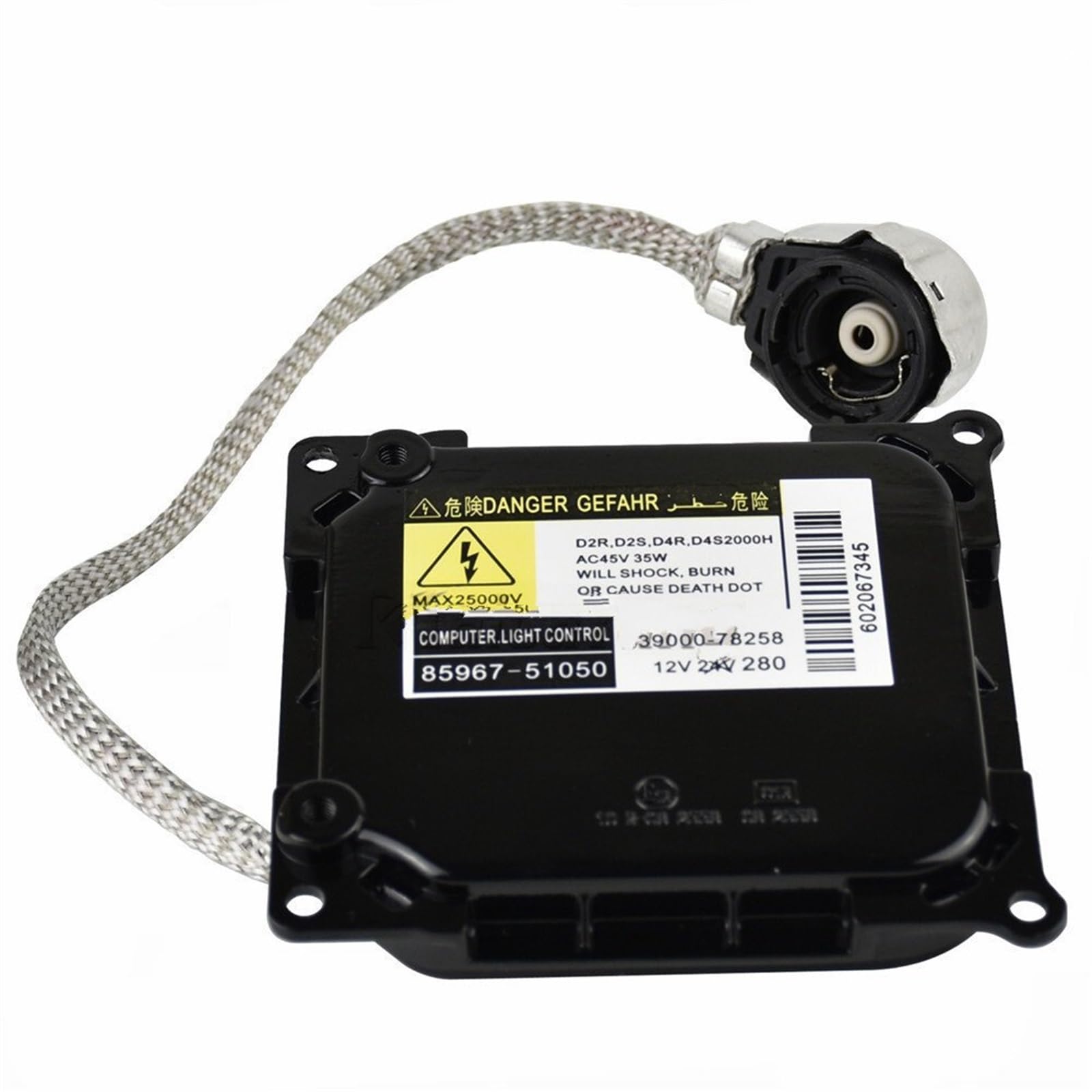 Statecznik ksenonowy HID do Toyota dla Prius dla Solora do Venza 2009-2011 samochód D4S D4R HID Xenon Reflektor Balast 85967-51050 85967-51040 Moduł sterujący statecznikiem