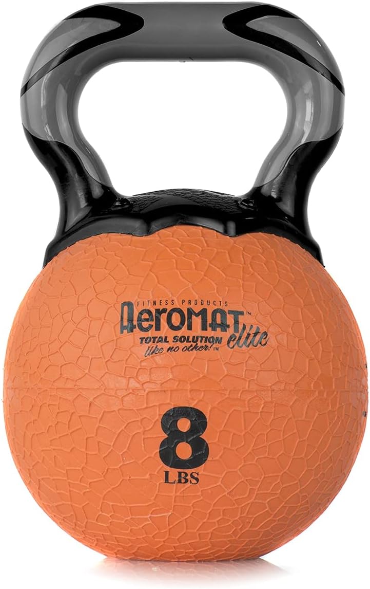 Elite Mini Kettlebells – Weighted Exercise Medicine Ball with Anti-Slip Grip & Wide Handle, Strength Training Kettlebell for Squats, Workouts, & Home Gym Use