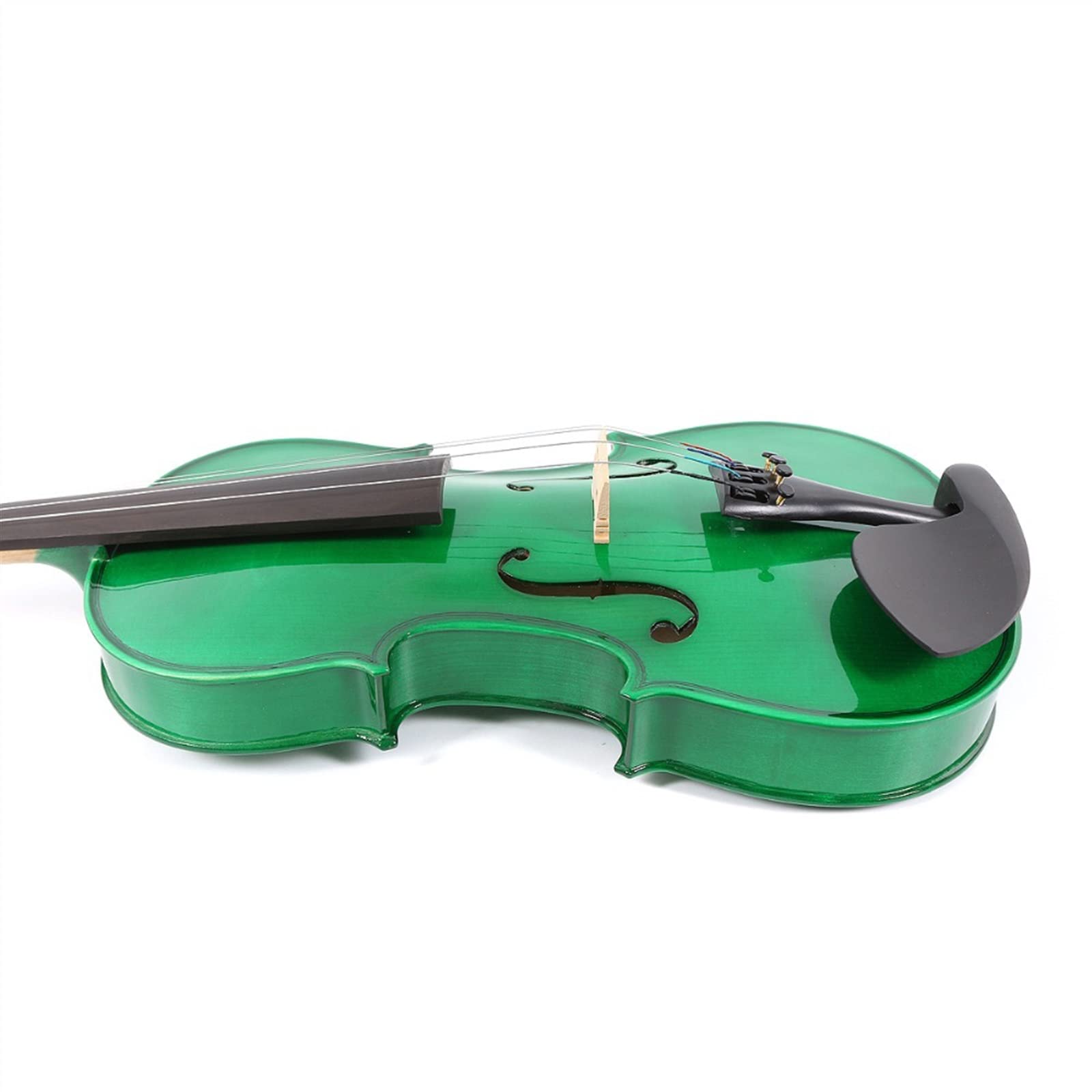 4/4 Violino Massello di Acero Abete Fatto A Mano Violino Strumento Musicale Ebano Raccordi Custodia Rigida Violini per Studenti
