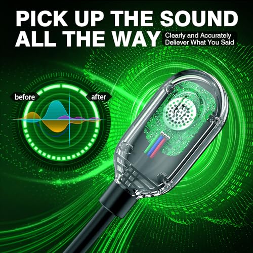 Image of WolfLawS Wireless Gaming Headset for Xbox Series X|S, Xbox One, PS5, PC, Gaming Headphones with Bluetooth, Noise Canceling Mic