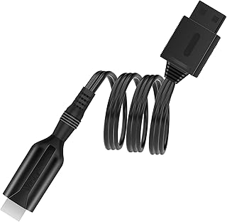 Wii to HDMI Converter Cable 1080P WII to HDMI Audio Video Adapter Cable 1m/3.2ft Wii in HDMI Output Supports All Wii Display Modes Compatible with Wii HDTV Monitor