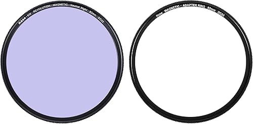 Kase Wolverine Revolution - Filtro magnético neutro de luz de didimio de 3.228 in, filtro de vidrio óptico templado a prueba de golpes, con anillo