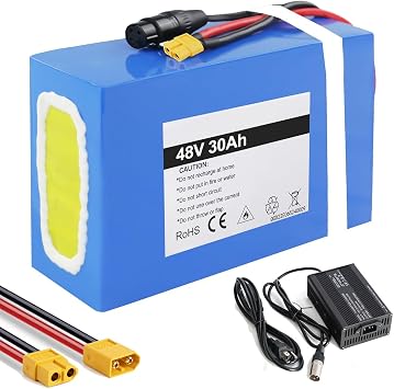 48V/52V/60V/72V Lithium Battery for 500W 1000W 2000W 3000W 5000W Motor Kit - Ebike Battery for Electric Bike Conversion kIt Ecooterw/BMS