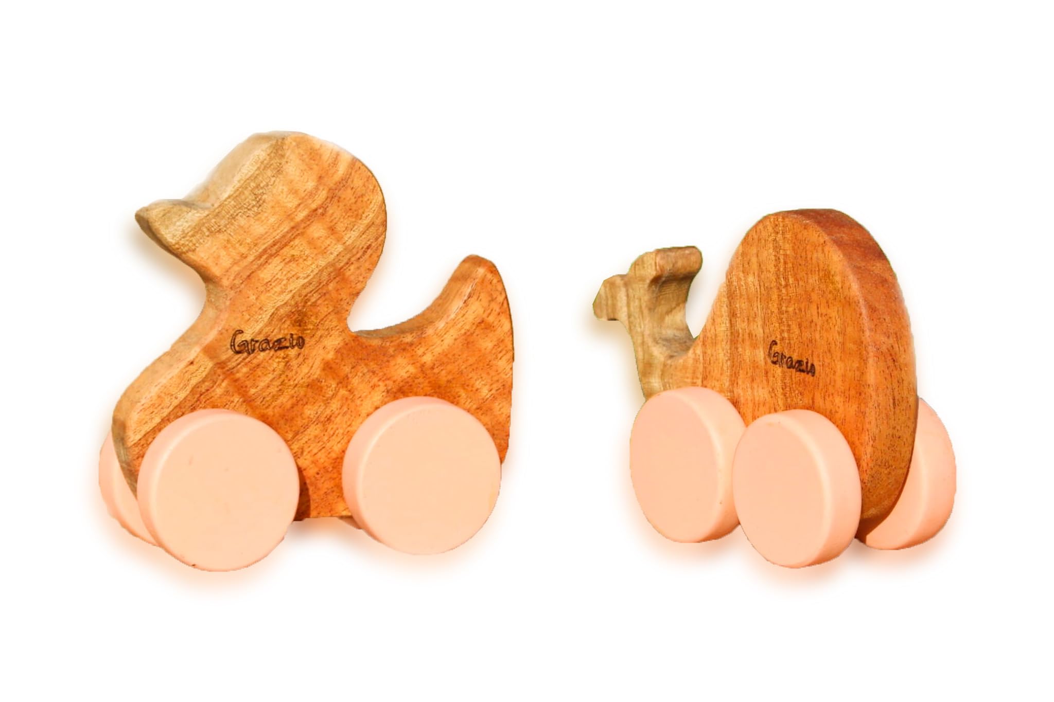 Eco- Friendly Wooden Push Toy Kids | Combo (GW-TOY-CO-03)