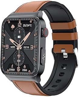 Lutiore E500 Smart Watch Real-time Non-invasive Blood Sugar Monitoring Pressure ECG Heart ECG+PPG Blood Exercise Oxygen Rate Blood T2Q3