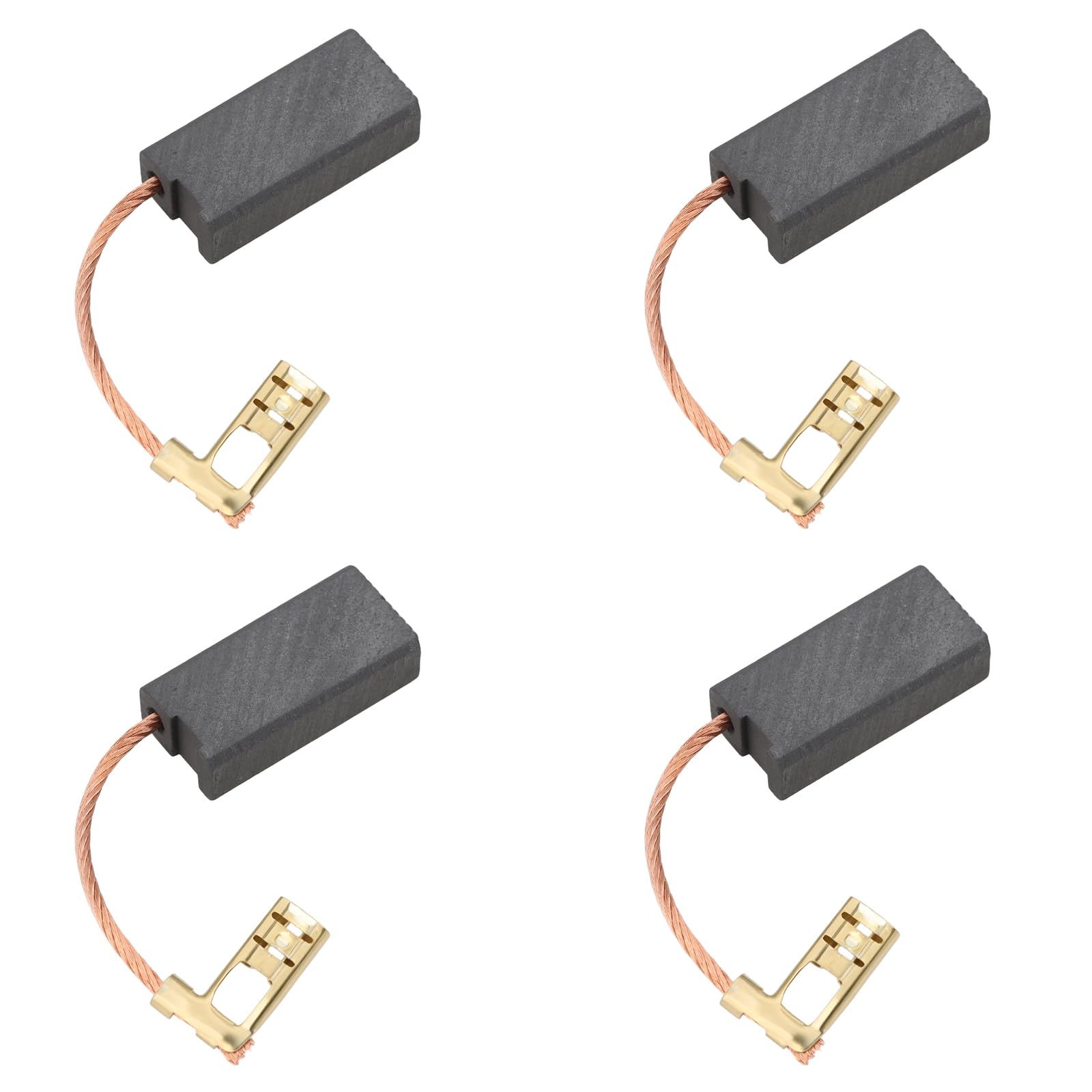 VGOL 2 Pair Carbon Brushes 6.4x11.5x23mm Compatible with Einhell BT-AC 200/24 ​​of Compressor