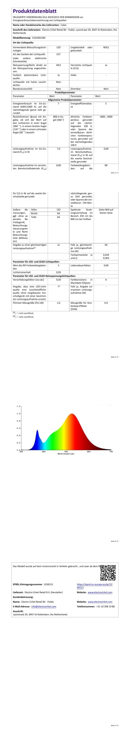 CALEX bombillas LED inteligentes, E27 ST64, con filamento dorado, luz blanca, regulables, control por aplicación y voz, pack de 3 | Un brillo cálido y decorativo con filamento dorado visible, con control por voz mediante Alexa o Google Home