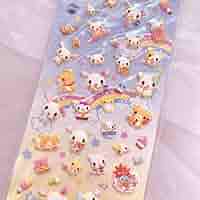 サンリオ 平成レトロ パピーラブ クリップ 文具 文房具 うさぎ いぬ わんこ