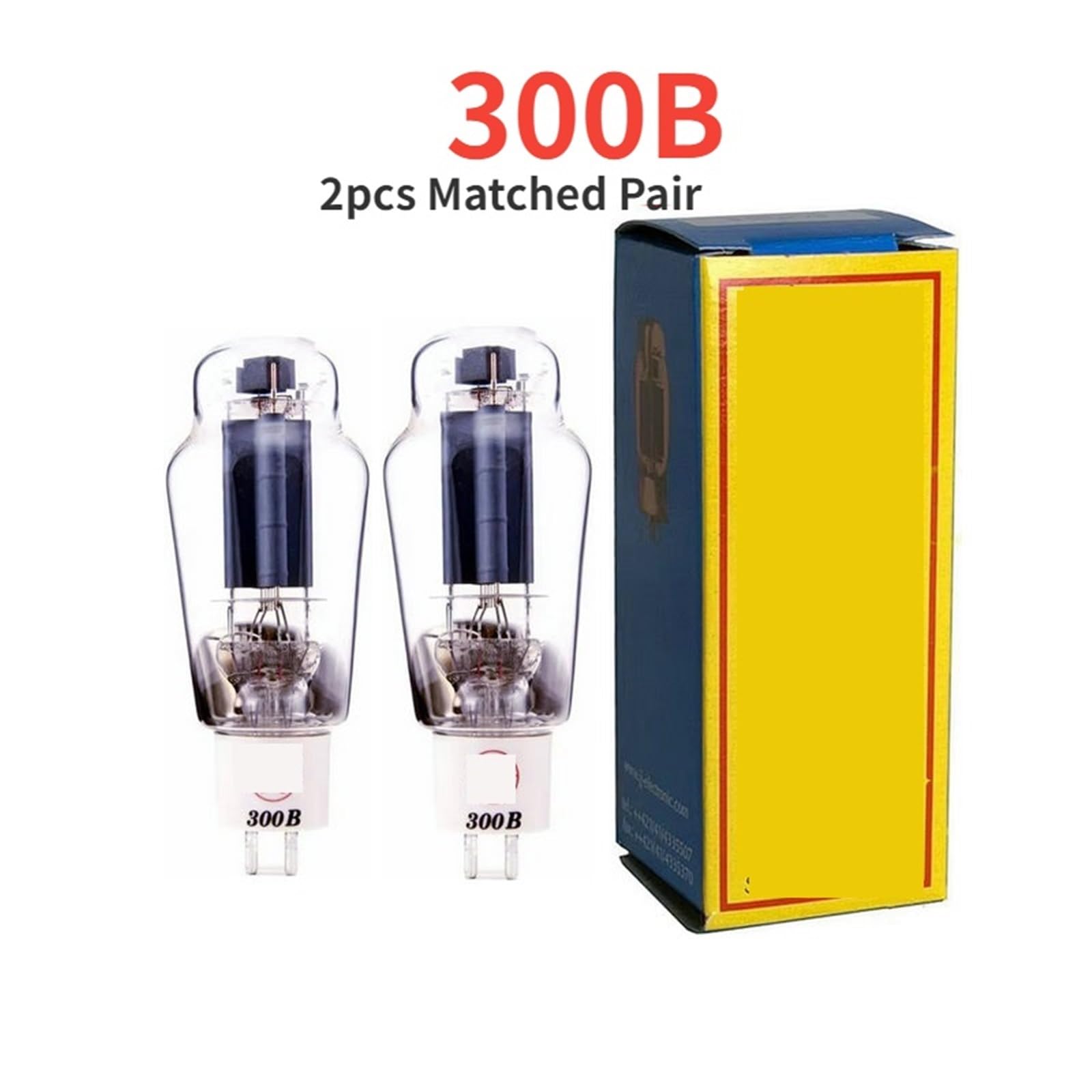 300B rura próżniowa, rura elektroniczna 300B do wzmacniacza (2 szt. dopasowana para)