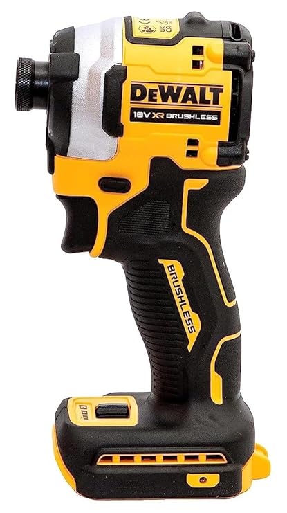 DEWALT DCF850N-XJ 1/4'' 20V Max Li-ion XR Reversible Cordless Brushless 3-Speed Compact Impact Driver,205Nm Torque-SHORTEST IMPACT DRIVER IN THE WORLD (Bare Tool)