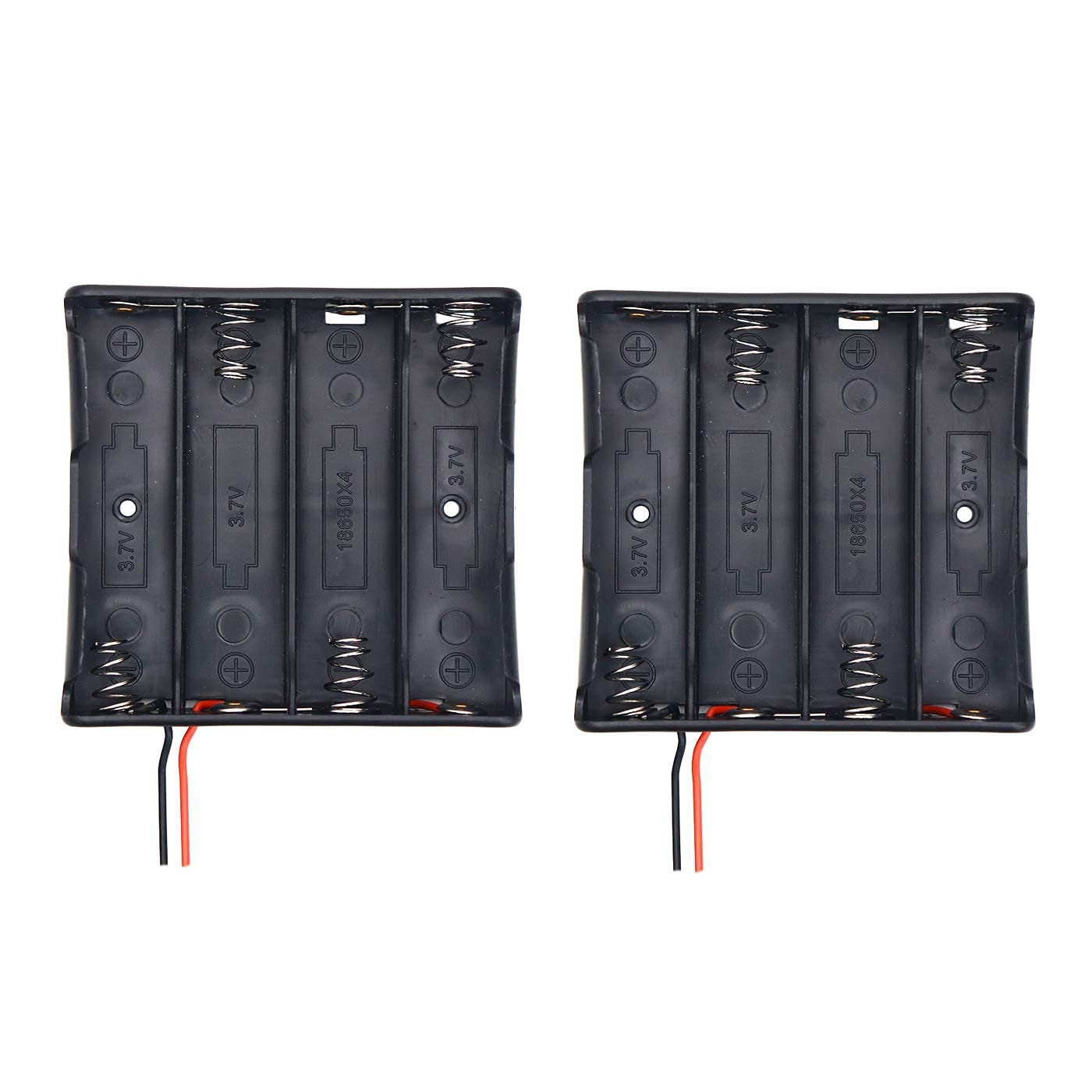 UNIVERSAL HUB 2PIECES18650 3.7V Battery 4 Slots Battery Holder Box With Wire Leads-picture-22