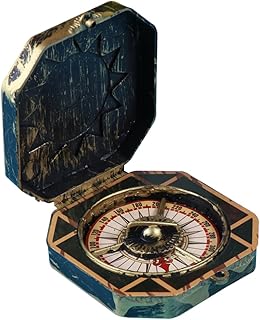 Sosoport Decoração De Viagem Fantasias Infantis Bússola De Latão Brinquedos De Natividade Para Crianças Capitão Jack Bússola De Acampamento Brinquedo Roupas Suprimentos Para Festa Bússolas