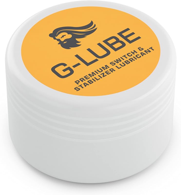G-Lube Switch for Mechanical Keyboard & Stabilizers, Plastic and Metal Surface Lubricant, Compatible with Glorious, Cherry, Gateron, Kailh Type Mechanical Switches
