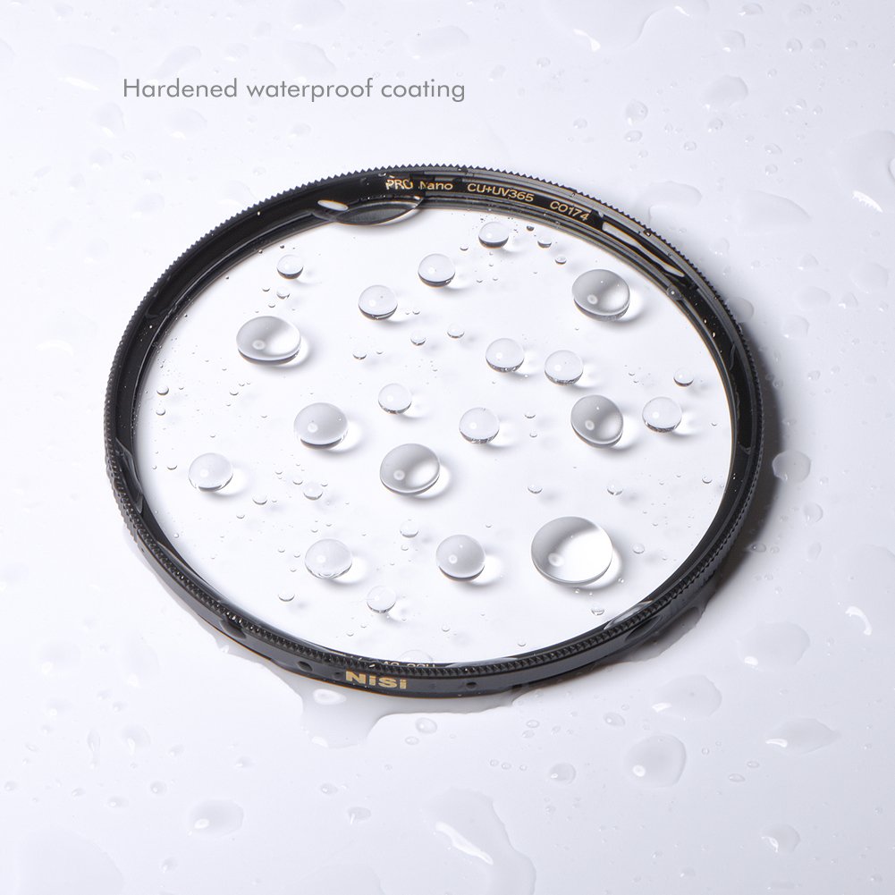 NiSi 72mm Circular Starter Filter Kit, Including HUC UV Filter, HUC CPL and Filter Pouch