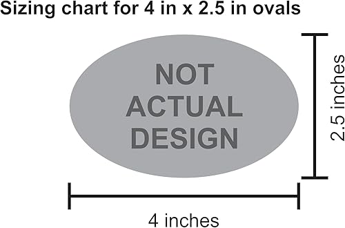 Miniatura 2 de StickerTalk Calcomanía de vinilo ovalada de bruja Salem Massachusetts, 4 x 2.5 pulgadas