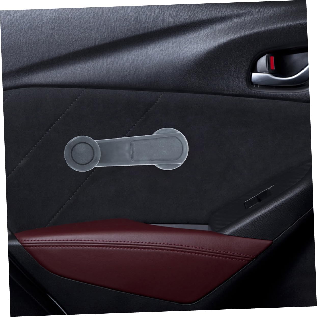 6pcs Car Window Handle Durable Manual Regulators for Easy DIY Installation Fit for Multiple Models High Durability and Compatibility for Truck and Car Interiors