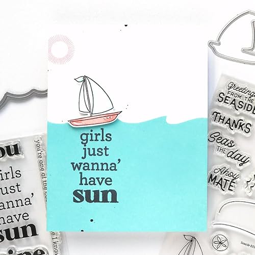 Miniatura 2 de Ellen Hutson, Essentials by Ellen, Let's Chill Stamp & Die Set Combo, Papercrafts, Estampación, Tarjetas, Scrapbooking, DIY, Sentimentos, Palabras,