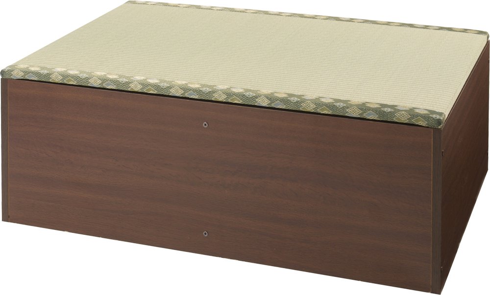 【本日21:00受付終了】日本製 畳ユニット ロータイプ W90xD60xH31.5cm ブラウン TY-L90-BR Amazon.co.jp: 日本製 畳ユニット ロータイプ W90xD60xH31.5cm
