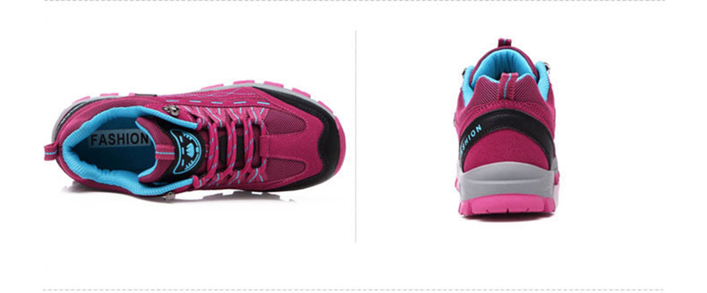 Zapatos De Senderismo para Mujer Antideslizantes Botines Transpirables Al Aire Libre Zapatillas De Trekking