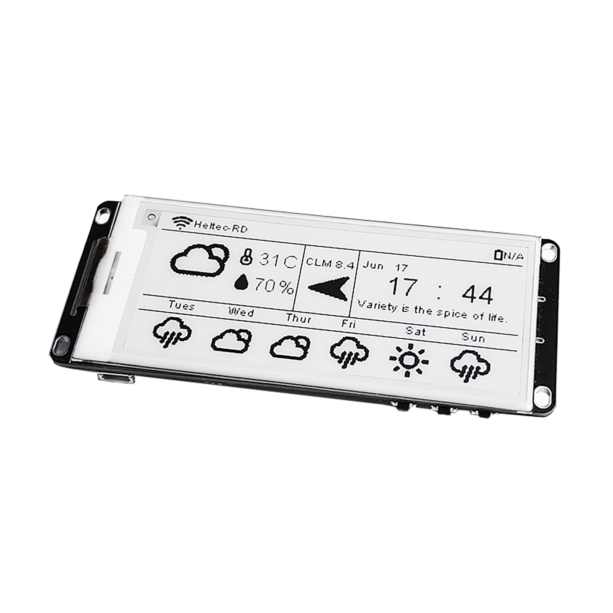 Heltec Meshtastic ESP32 SX1262 LoRa Smart Price Tag E-Paper Monitor Development Board 7.4 cm czarno-biały ekran e-Ink Bluebooth WiFi kompatybilny z Arduino (902-928 MHz)