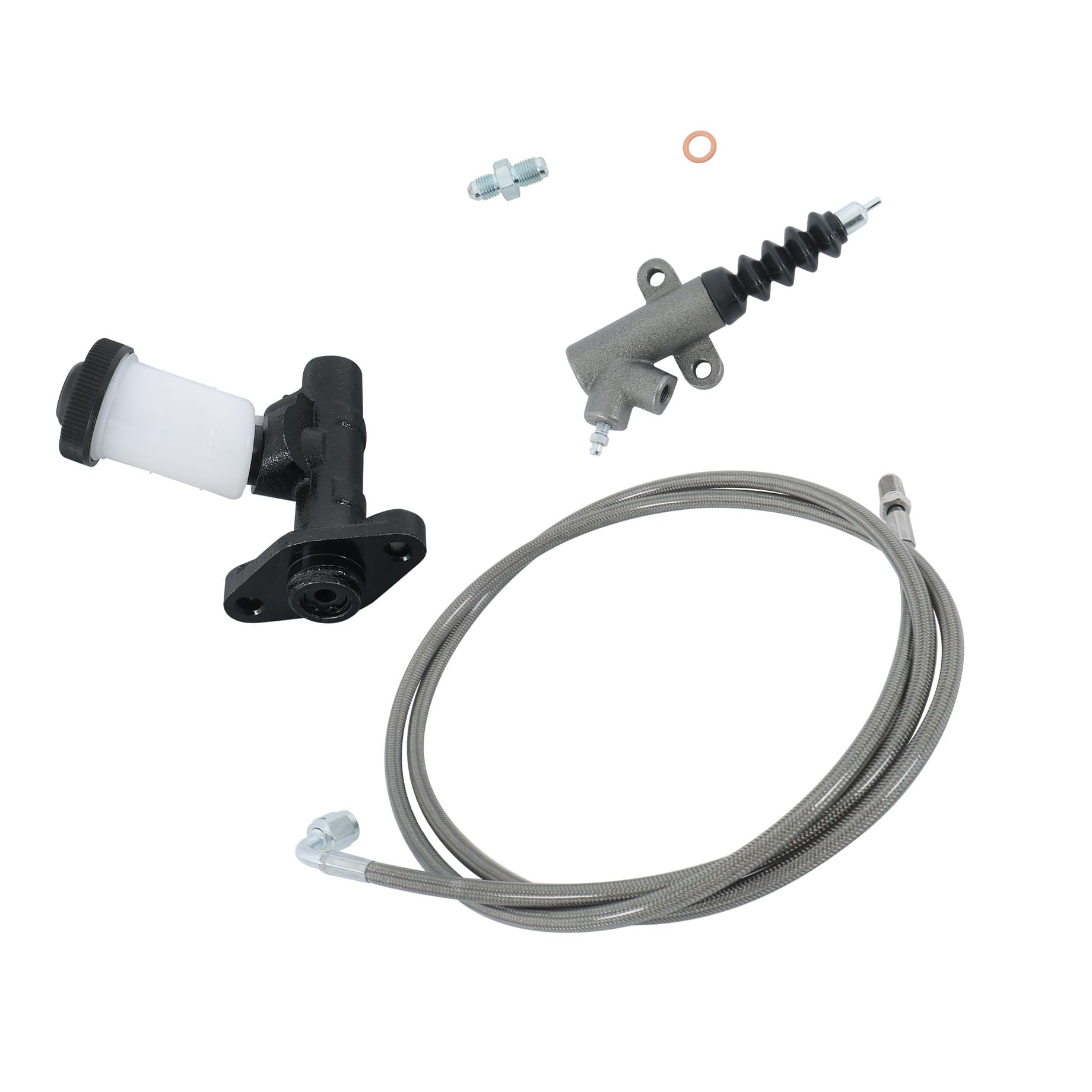Photo 1 of Muooam Master and Slave Cylinder Clutch Line Kit for Miata 1990-2005
